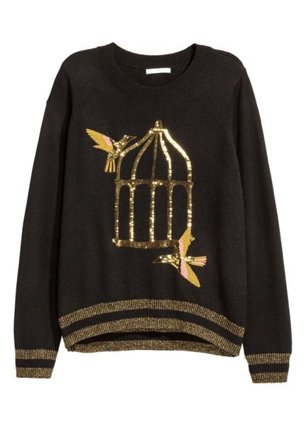 

Джемпер H&M XS Черный (1099-384)