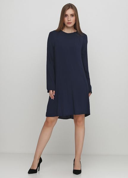 

Платье H&M 34 темно-синее (1090-966)