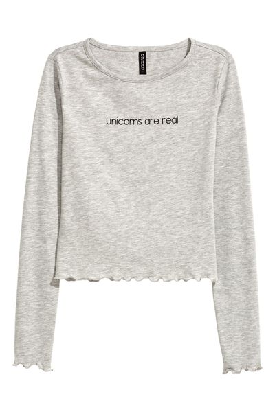

Лонгслив H&M XS серый (1089-004)