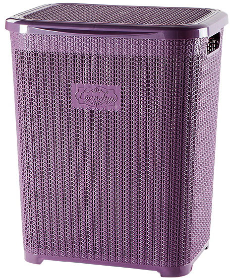 

Корзина для белья Violet House Plum 45 л Виолетта (1007 Виолетта PLUM с/к 45 л)