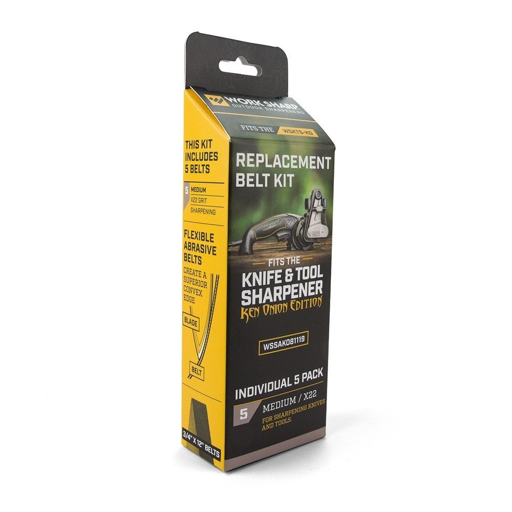 

Work Sharp Набір змінних ременів 5шт Belt Kit for X22 Medium PP0003207 (WSSAKO81119)