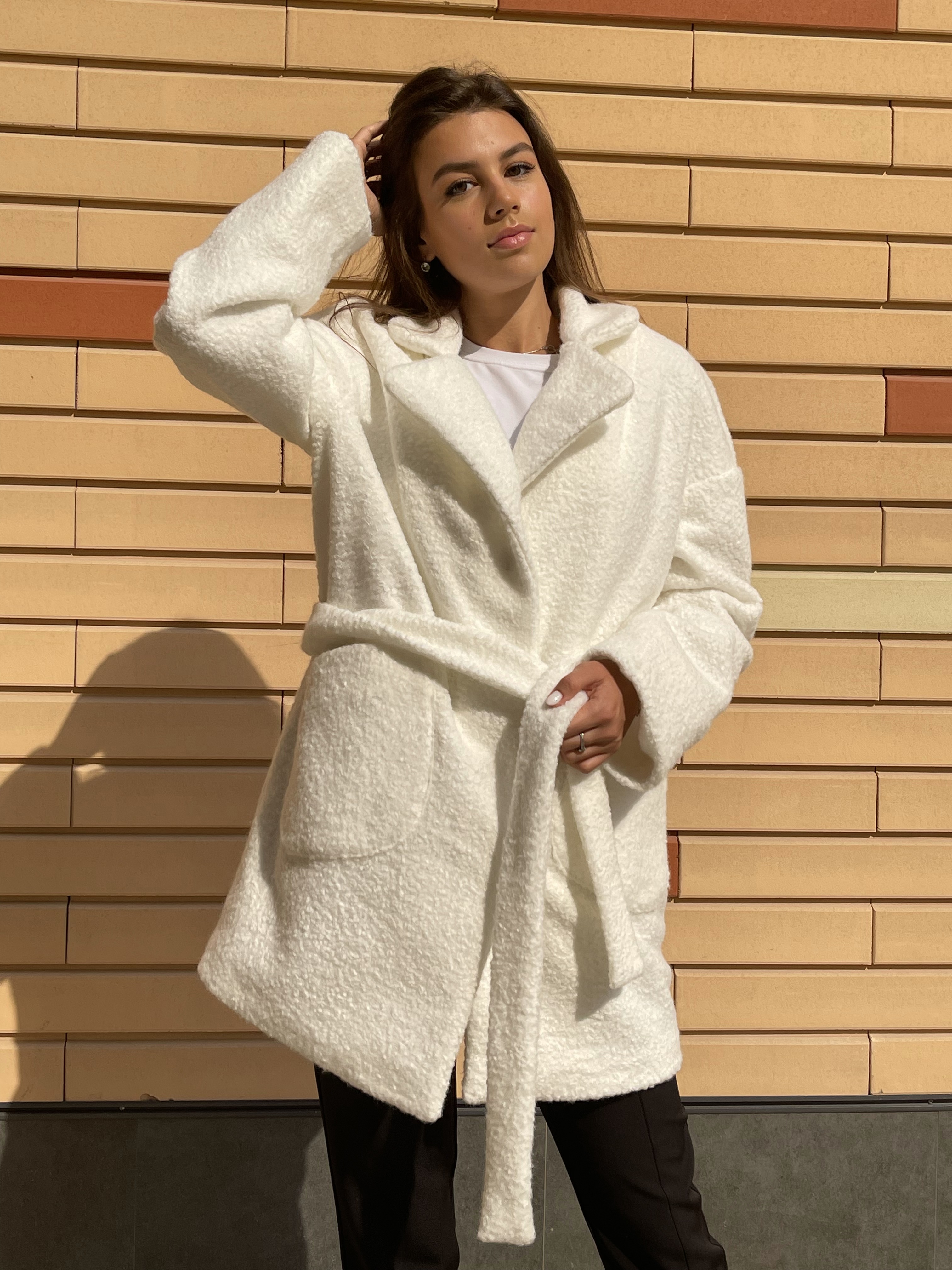 

Пальто Santali 4164  Белое, Пальто Santali 4164 XL Белое