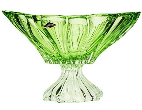 

Фруктовница Bohemia Plantica green 6KG03/72T27/330/Z