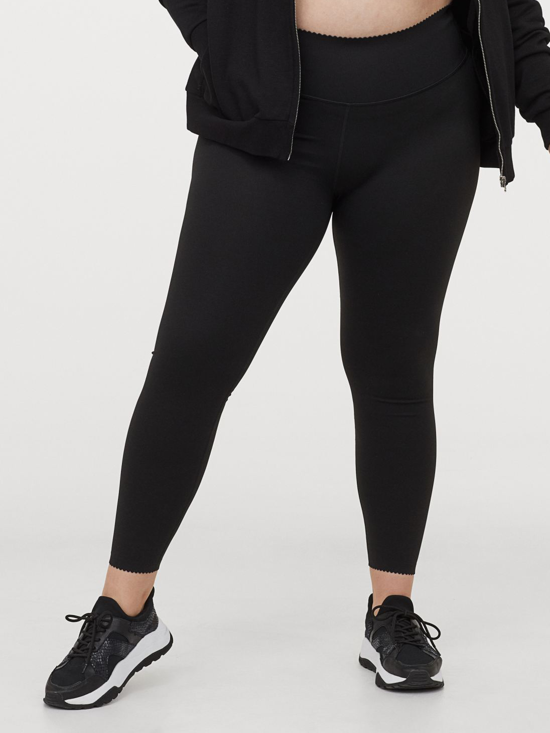 

Спортивные леггинсы H&M Sport 0815471-1 2XL Черные (СА2000001868560)