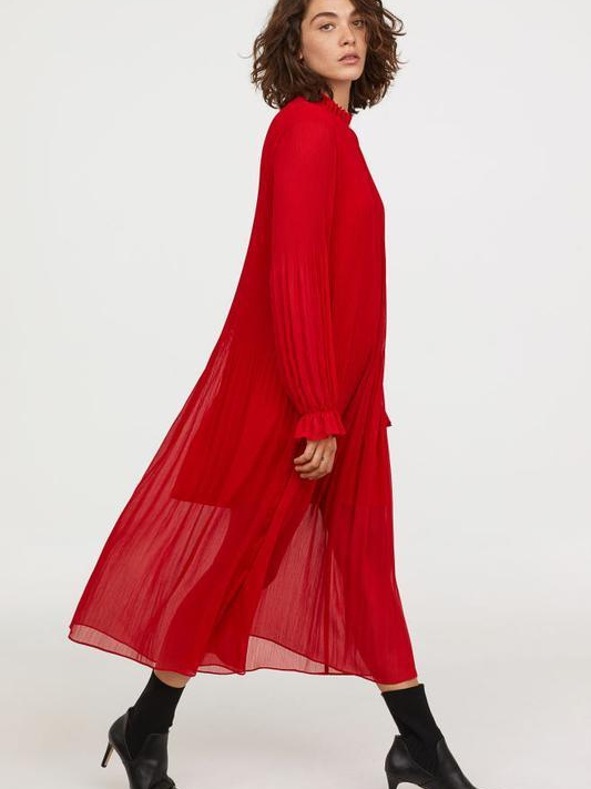 

Платье H&M 09-0720251-001 38 Красное (СА2000001868638)