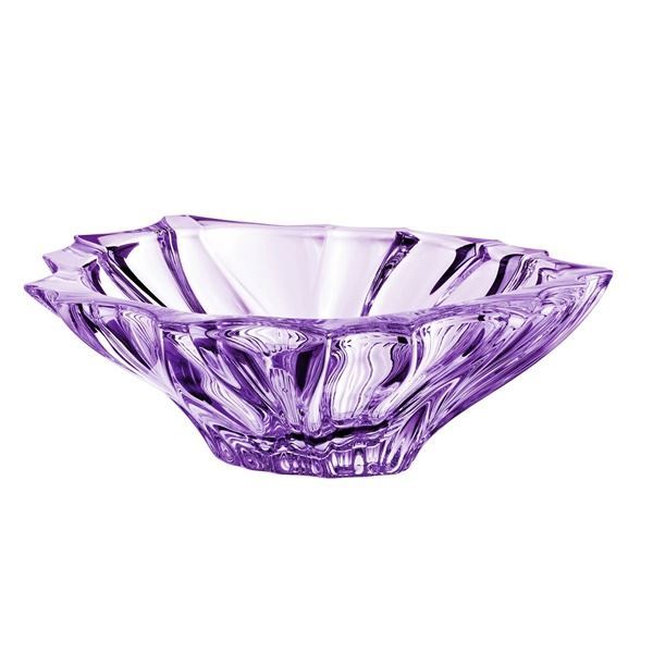 

Конфетница Bohemia Plantica amethyst 6KG02/72T30/220F