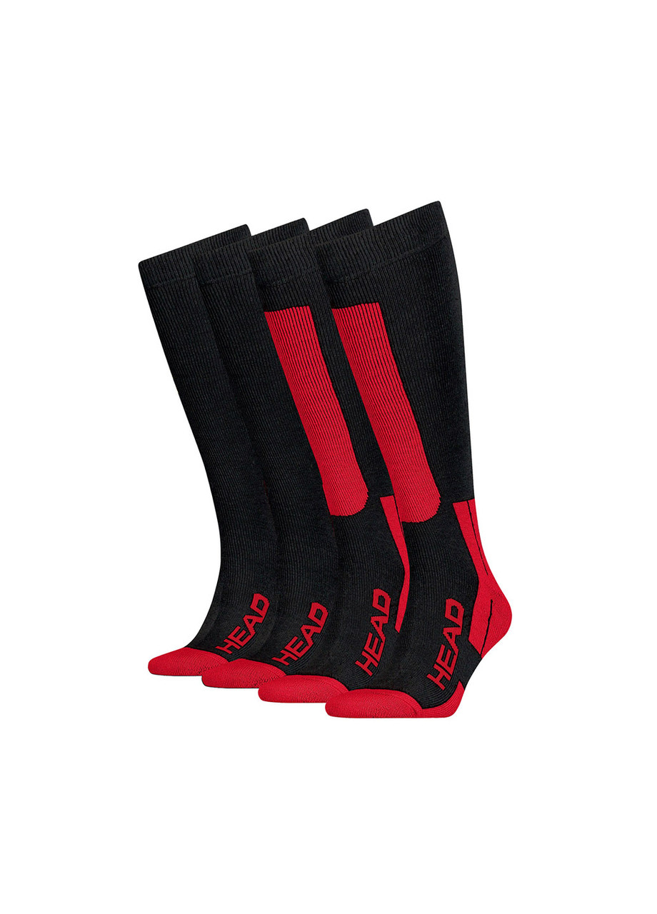 

Горнолыжные носки Head Ski Socks (2 пары) 39-42 Черный с красным