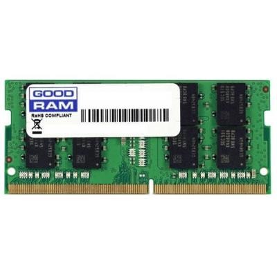 

Модуль памяти для ноутбука SoDIMM DDR4 4GB 2666 MHz Goodram (GR2666S464L19S/4G)