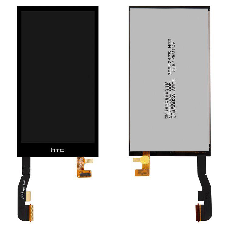 

Дисплей для HTC One M8 mini, One mini 2, чорний, із сенсорним екраном