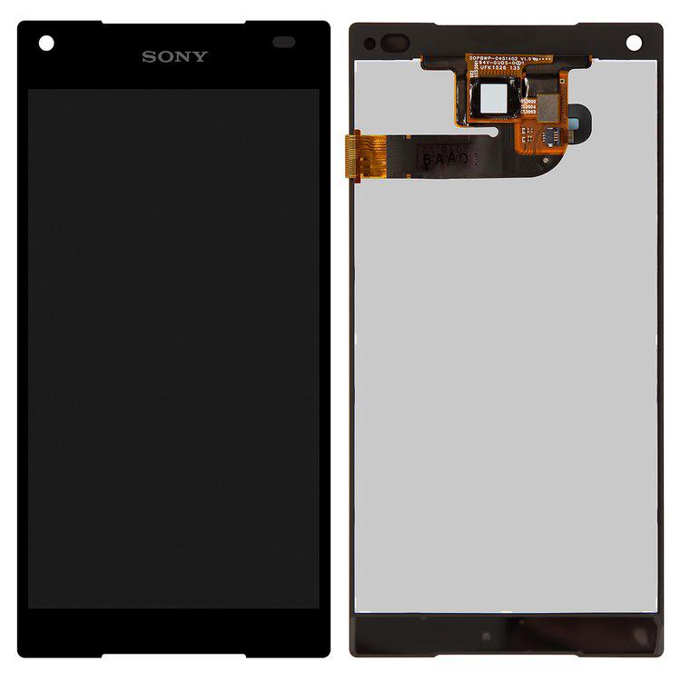 

Дисплей для Sony E5803 Xperia Z5 Compact Mini, E5823 Xperia Z5 Compact, чорний, із сенсорним екраном, Original (PRC)
