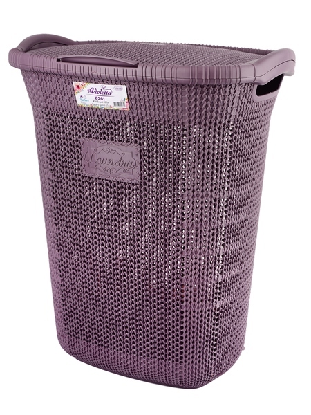 

Корзина для белья Kastamonu Plum 0261 Виолетта PL65 л