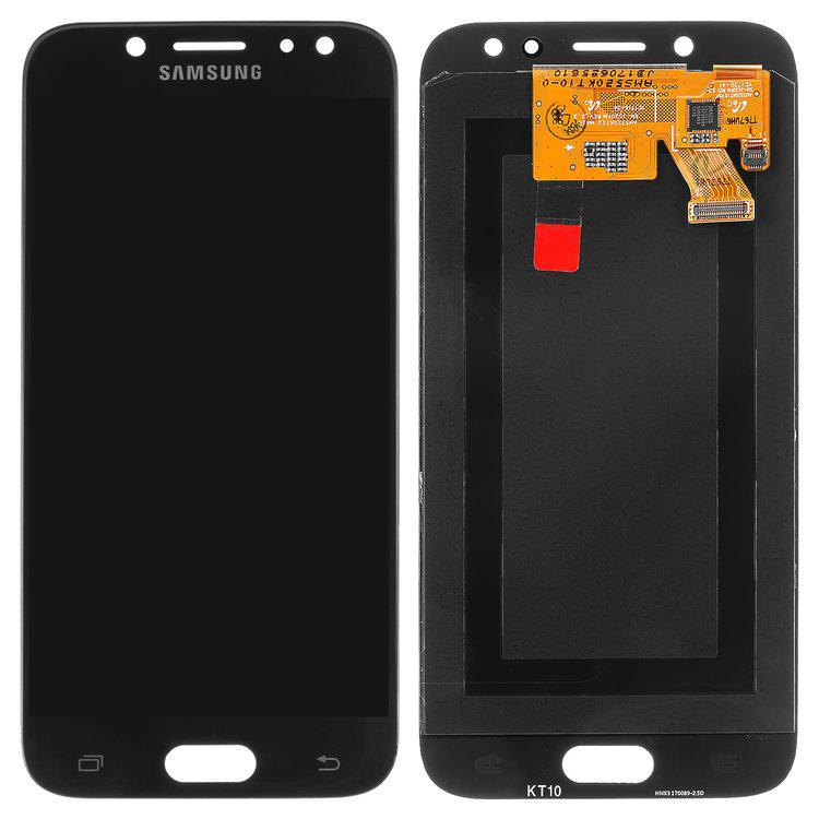 

Дисплей для Samsung J530 Galaxy J5 (2017), чорний, із сенсорним екраном, Original (PRC), original glass
