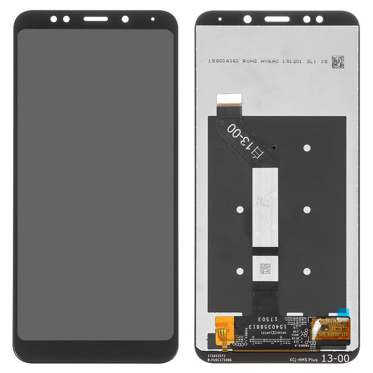 

Дисплей для Xiaomi Redmi 5 Plus, чорний, із сенсорним екраном, High Copy