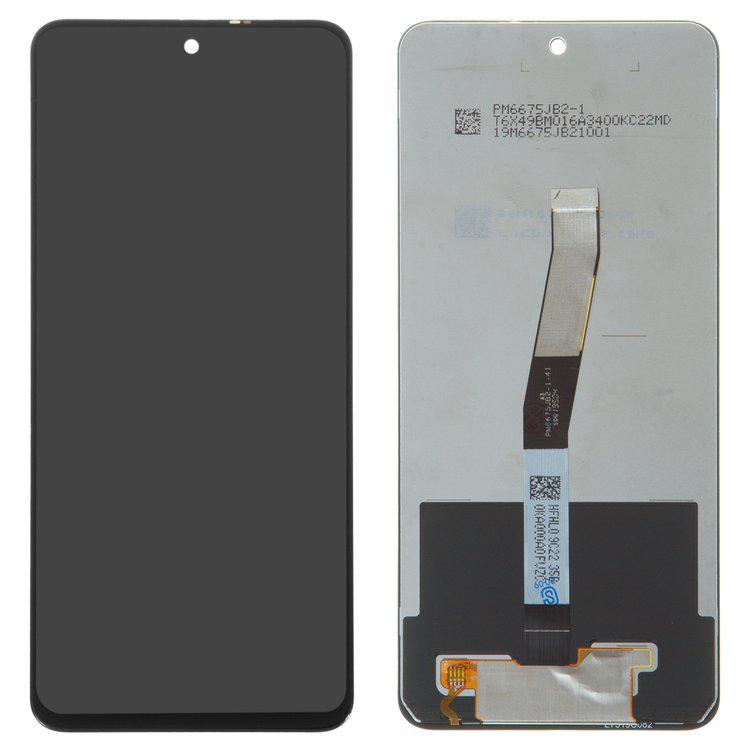 

Дисплей для Xiaomi Redmi Note 9 Pro, Redmi Note 9S, чорний, із сенсорним екраном, Original (PRC), M2003J6B2G, M2003J6A1G