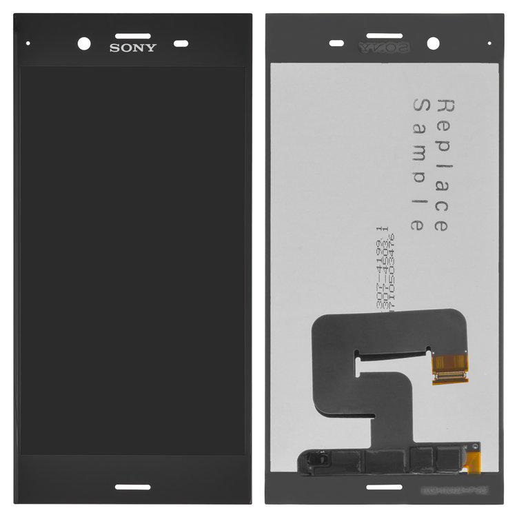 

Дисплей для Sony G8341 Xperia XZ1, G8342 Xperia XZ1 Dual, чорний, із сенсорним екраном, Original (PRC)