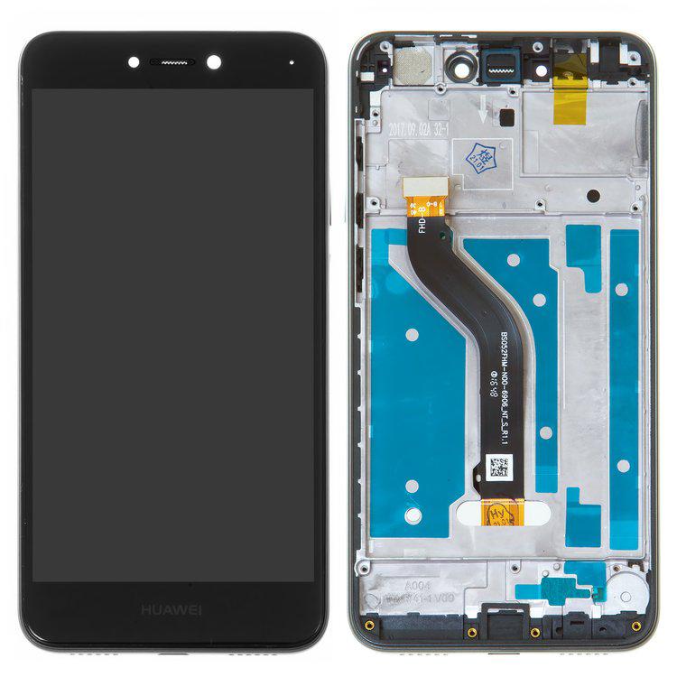 

Дисплей для Huawei P8 Lite (2017), P9 Lite (2017), чорний, із сенсорним екраном, з рамкою, High Copy, PRA-LA1, PRA-LX2, PRA-LX1, PRA-LX3