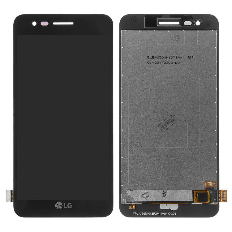 

Дисплей для LG K7 (2017) X230, чорний, із сенсорним екраном, Original (PRC)