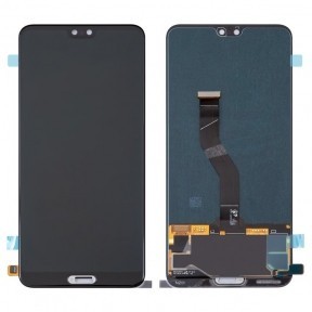 

Дисплей для Huawei P20 Pro, чорний, із сенсорним екраном, (TFT), Сopy, CLT-L29/CLT-L09