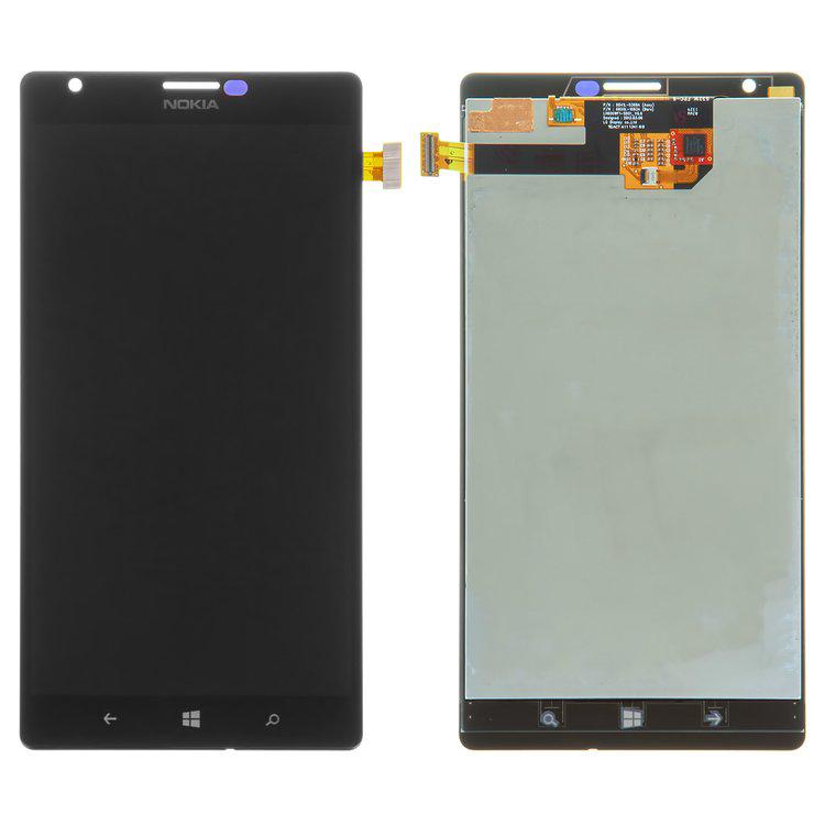 

Дисплей для Nokia 1520 Lumia, чорний, із сенсорним екраном