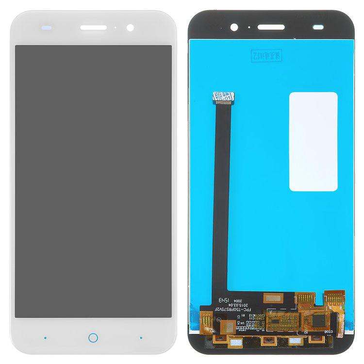 

Дисплей для ZTE Blade D6, Blade V6, Blade X7, білий, із сенсорним екраном