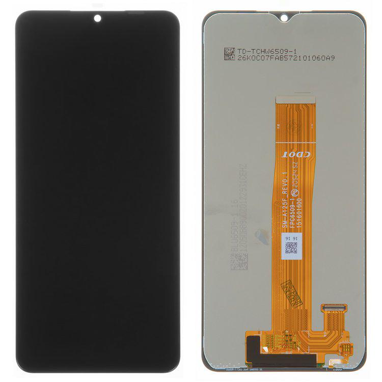 

Дисплей для Samsung A125F Galaxy A12, A326 Galaxy A32 5G, чорний, із сенсорним екраном, Original (PRC)