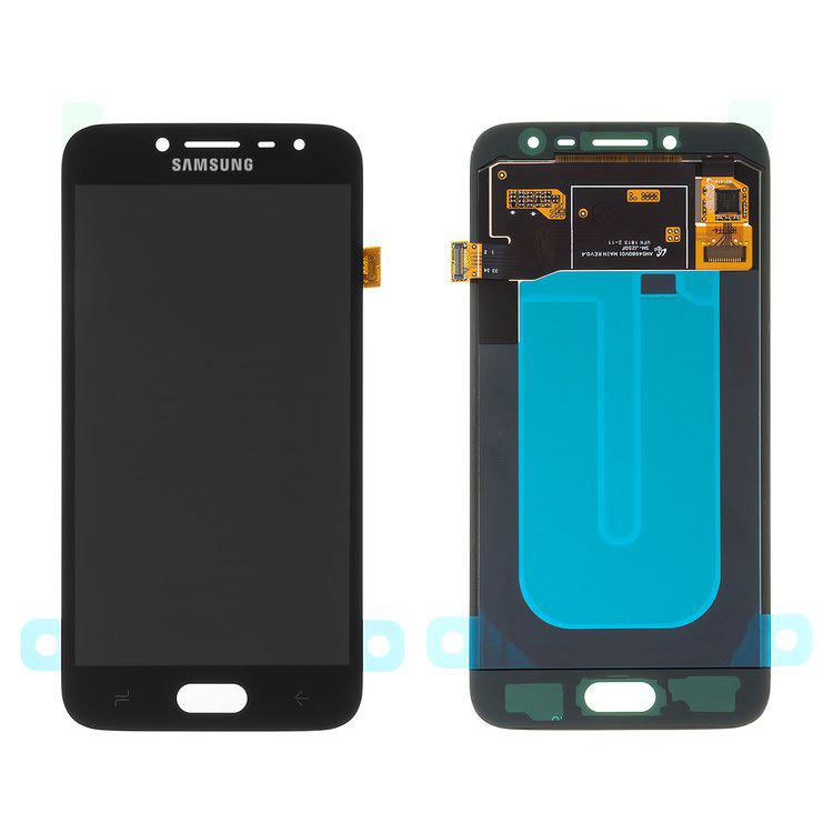

Дисплей для Samsung J250 Galaxy J2 (2018), J250 Galaxy J2 Pro (2018), чорний, із сенсорним екраном, Original (PRC), original glass