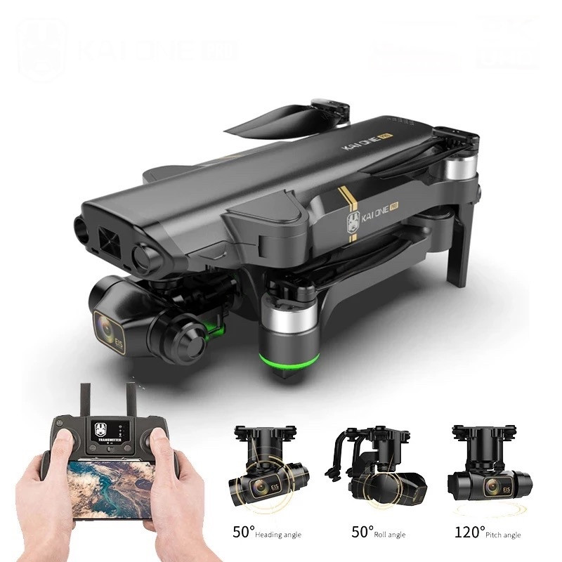

Квадрокоптер KAI One 4K Pro Wi-Fi 5G 26 минут 1200м