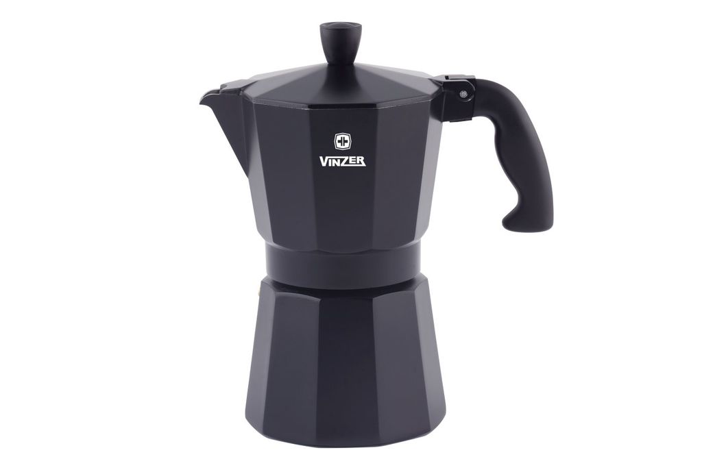

Кофеварка гейзерная Vinzer Moka nero 89395