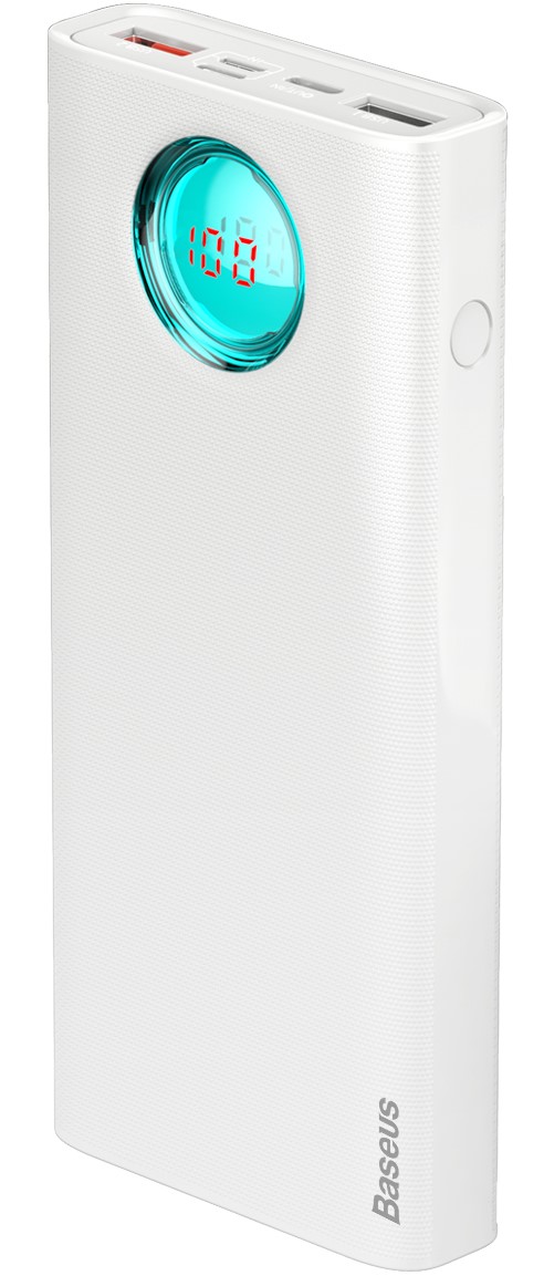 

УМБ Baseus Amblight 20000mAh 18W с технологией QC3.0+PD3.0 Белый