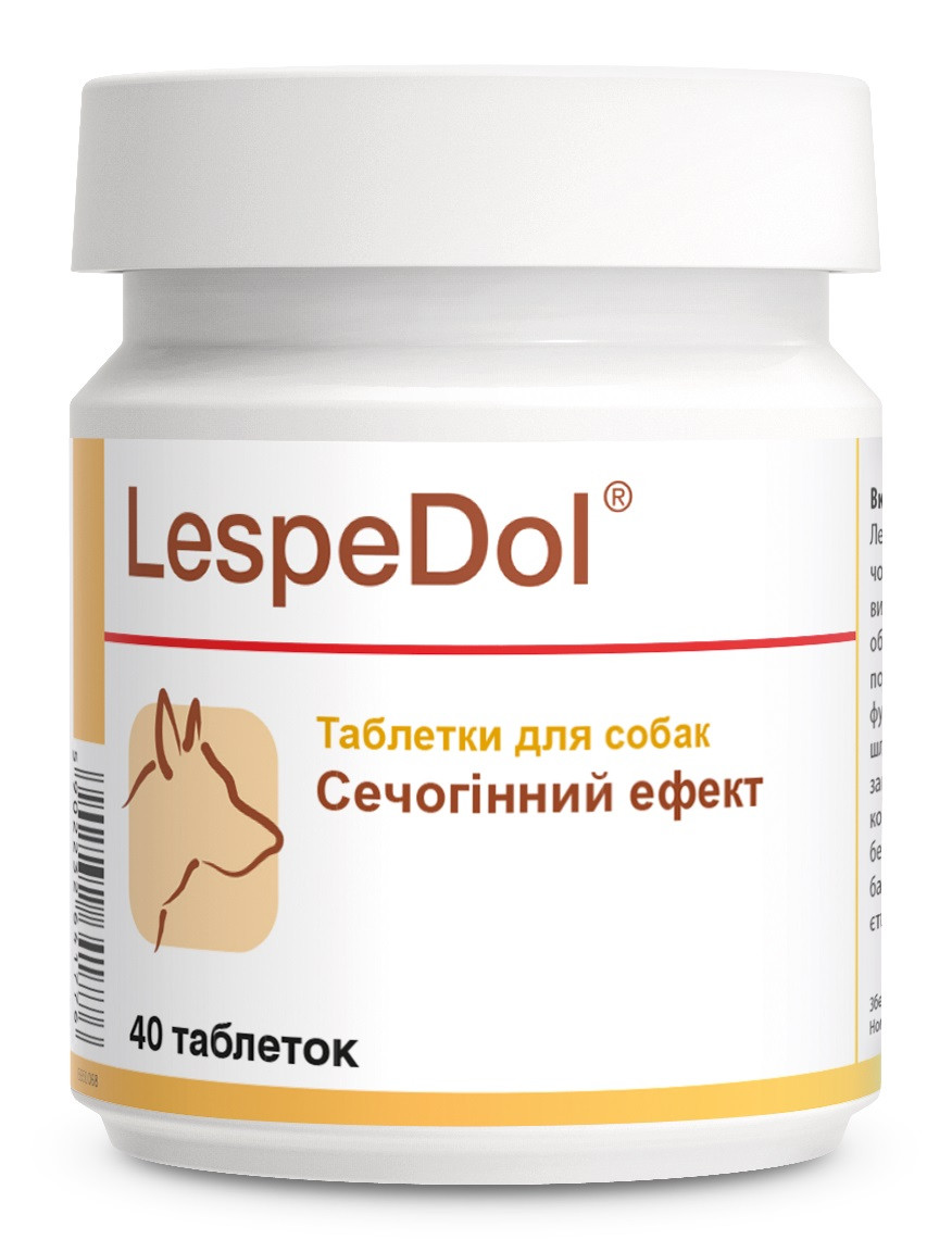 

Мочегонный препарат для собак Леспедол Dolfos LespeDol 40 табл.