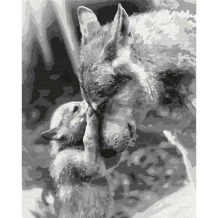 

Картина рисование по номерам Идейка Материнское чувство КН4188 в коробке 40х50см набор для росписи по цифрам