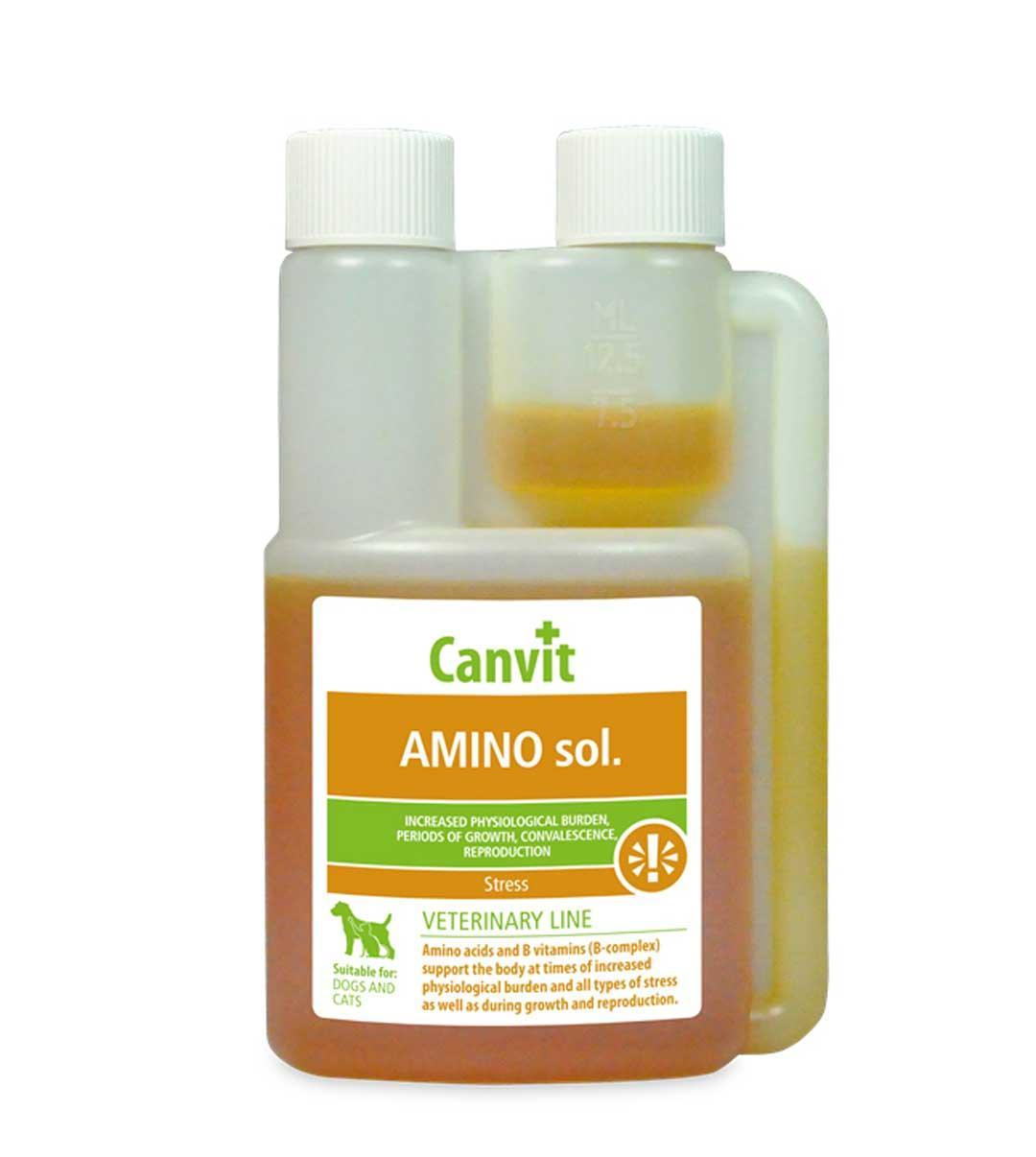 

Аминосол иммуномодулятор для всех видов животных Aminosol Canvit 250 мл