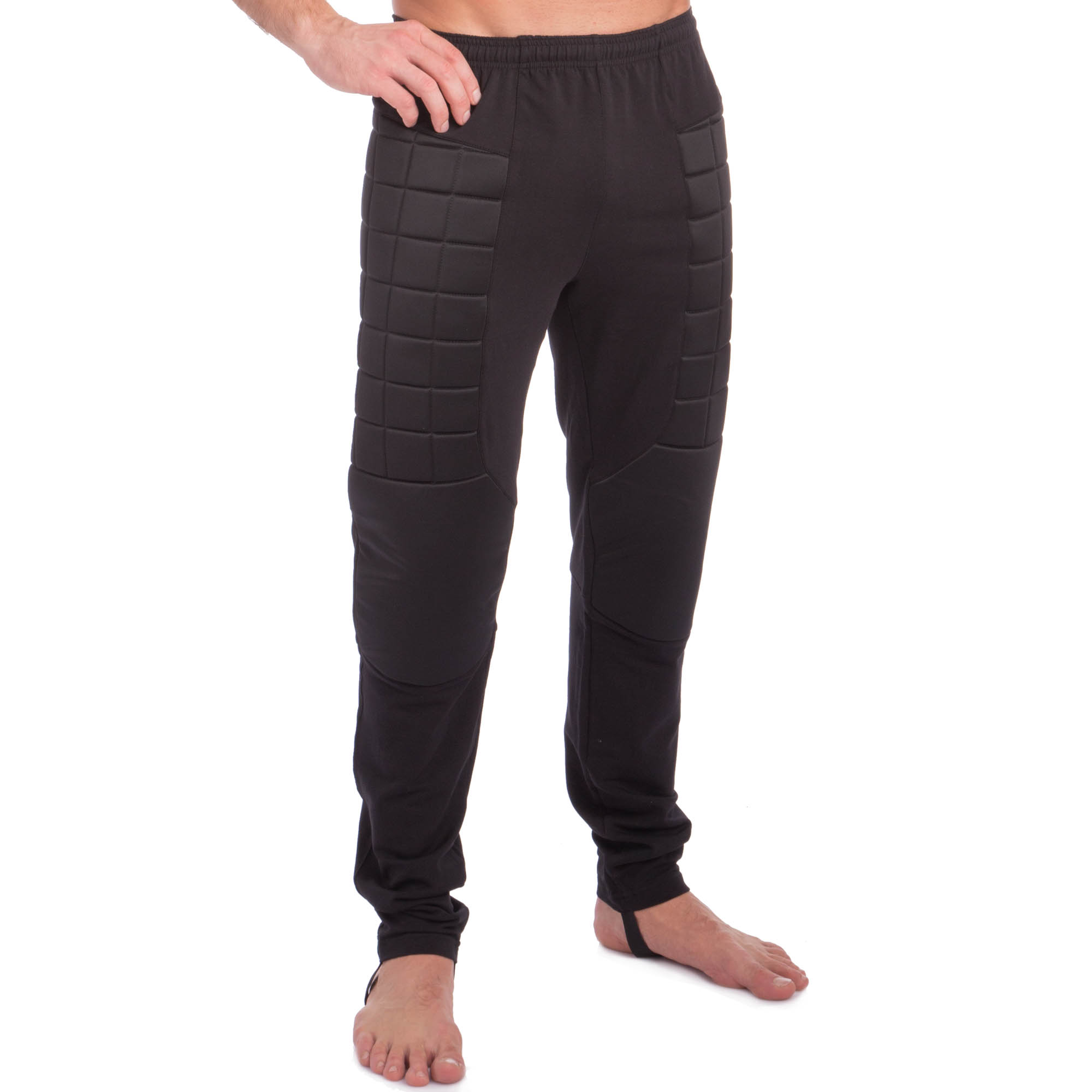 

Штаны футбольного вратаря детские FB-89490 (коттон, полиэстер, размер 40 , рост-150-154, черный)