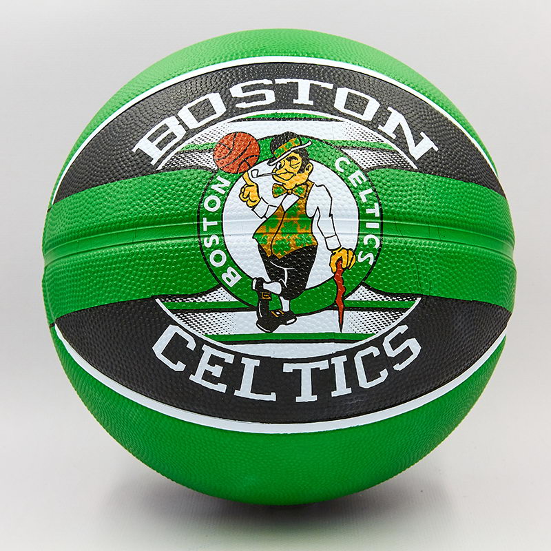

Мяч баскетбольный резиновый №7 SPALDING 83505Z NBA Team BOSTON CELTIC (резина, бутил, зеленый-черный)