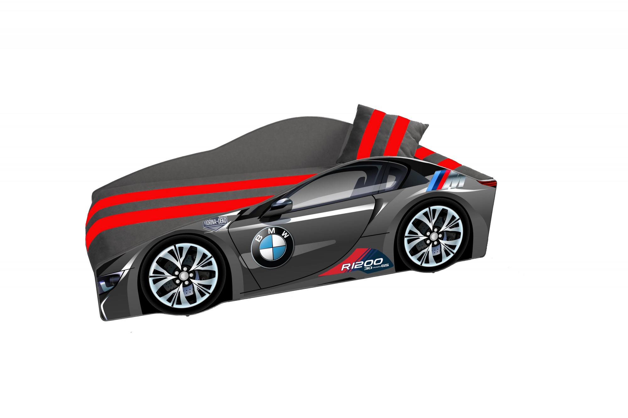 

Кровать машина Viorina-Deko BMW элит 80/170 черная
