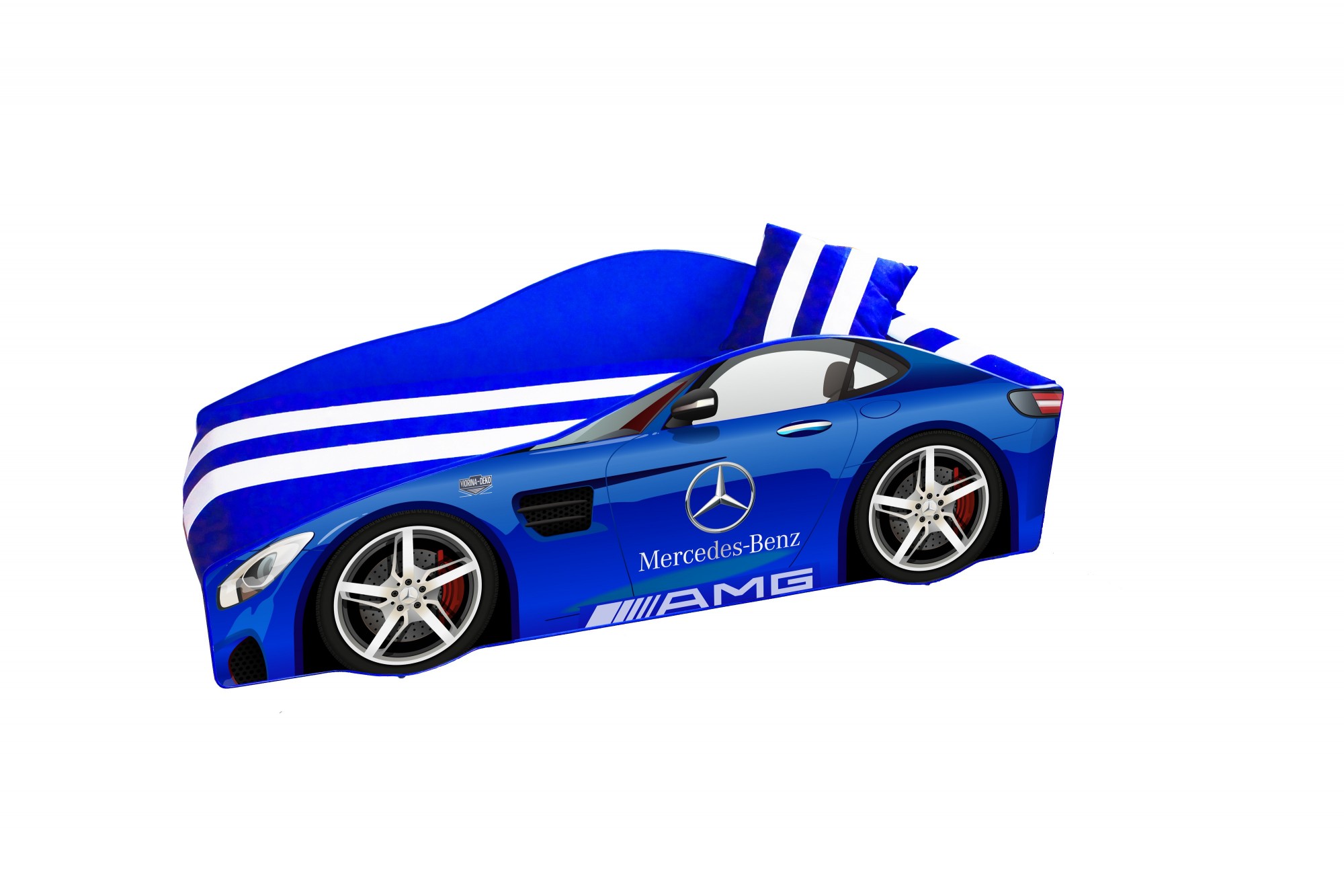 

Кровать машина Viorina-Deko Mercedes элит 80/170 синяя