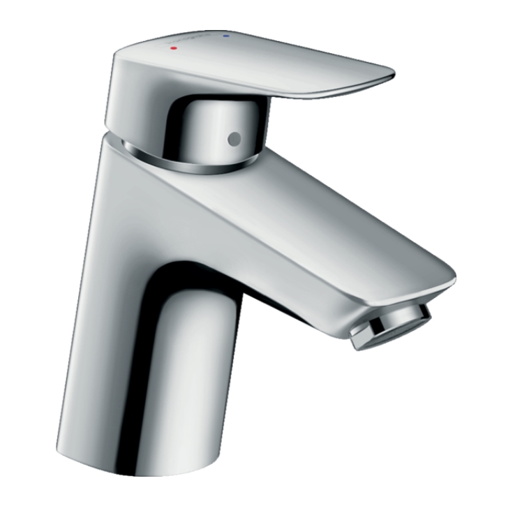 

Смеситель для умывальника Hansgrohe Logis 70 LowFlow с донным клапаном, хром (71078000)