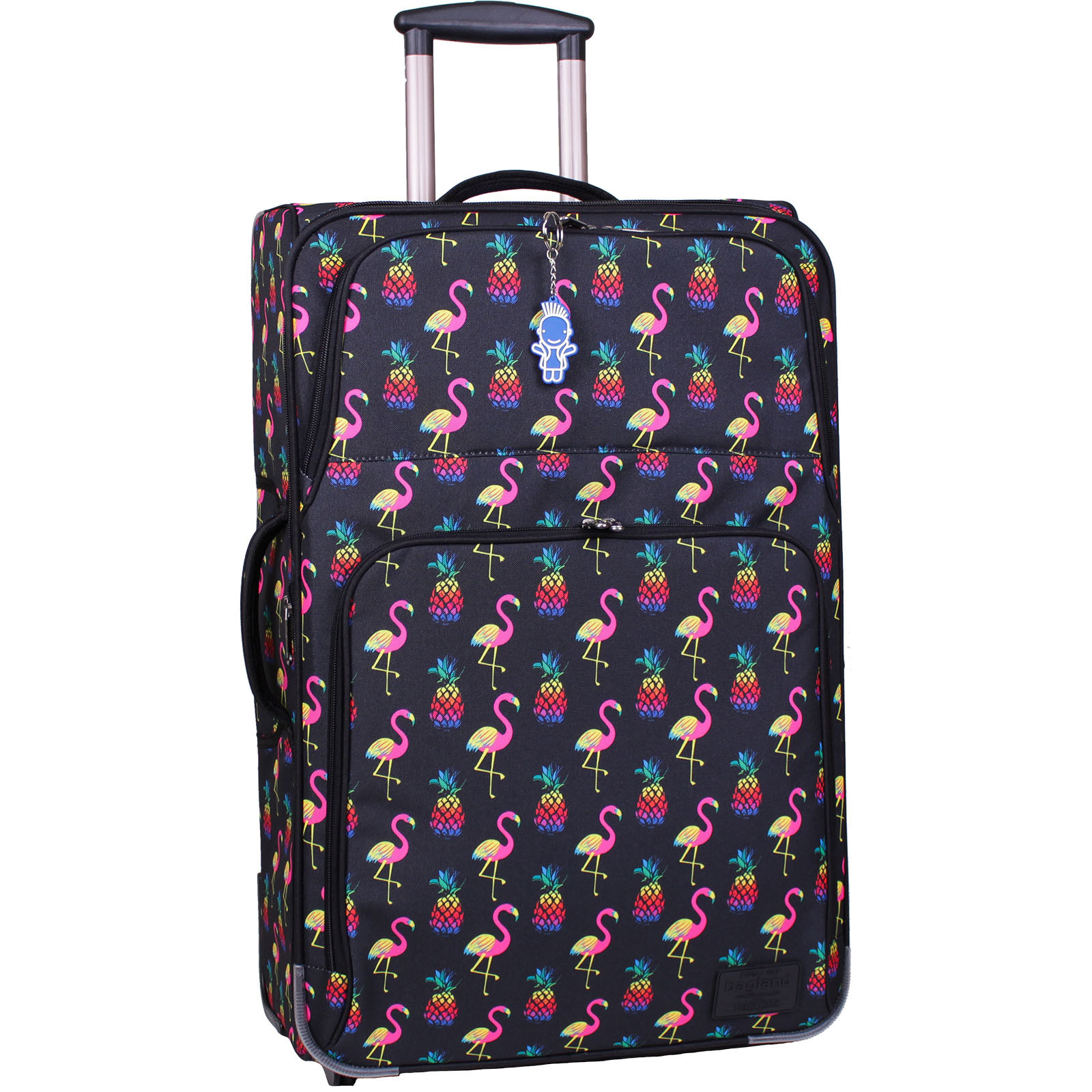 

Чемодан большой Bagland Leon Flamingo, 70 л., 68х43х24 см., (С361-0037666274)