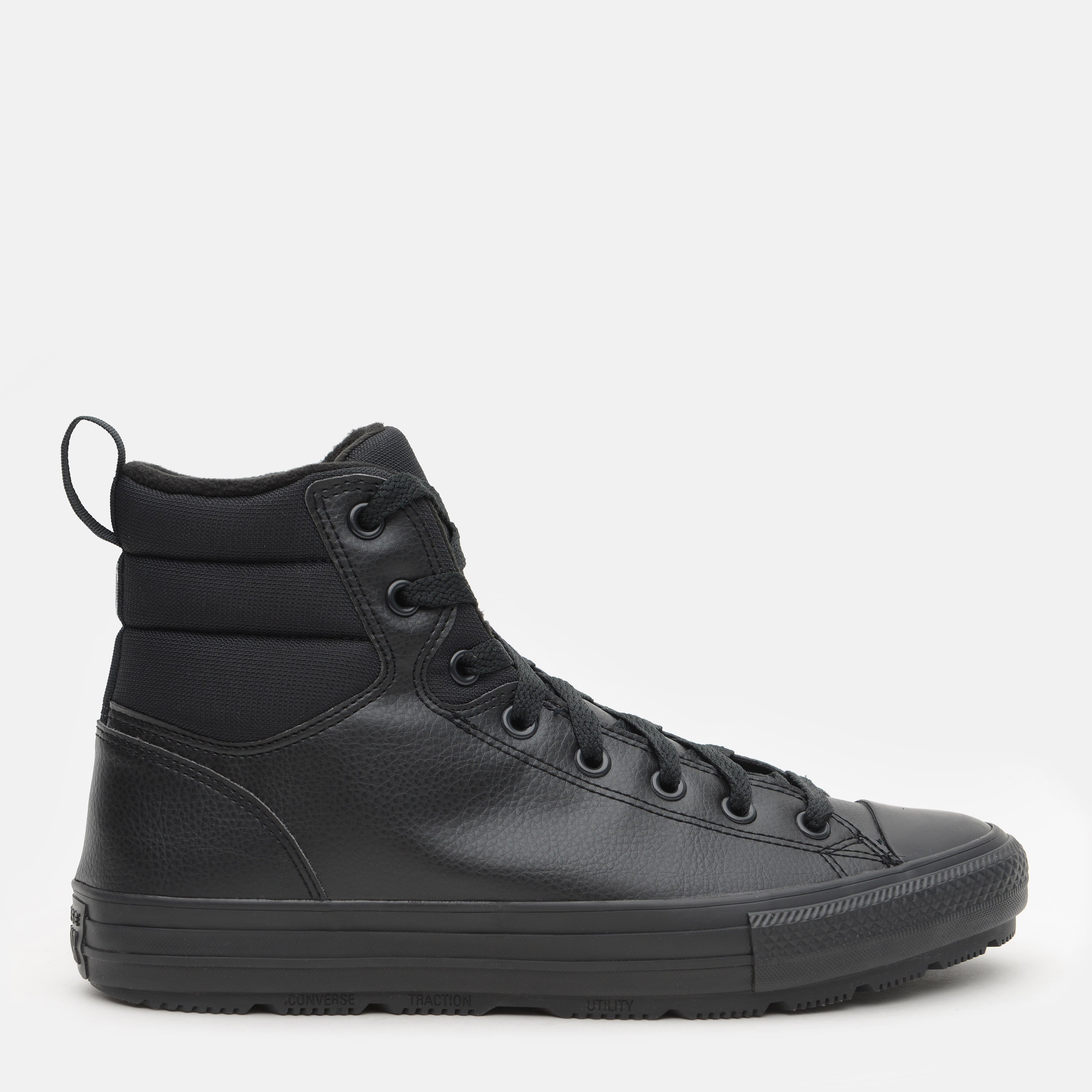 Акція на Чоловічі черевики Converse Chuck Taylor All Star Berkshire Boot 171447C 42 (8.5) 27 см Black/Black/Ash Stone від Rozetka