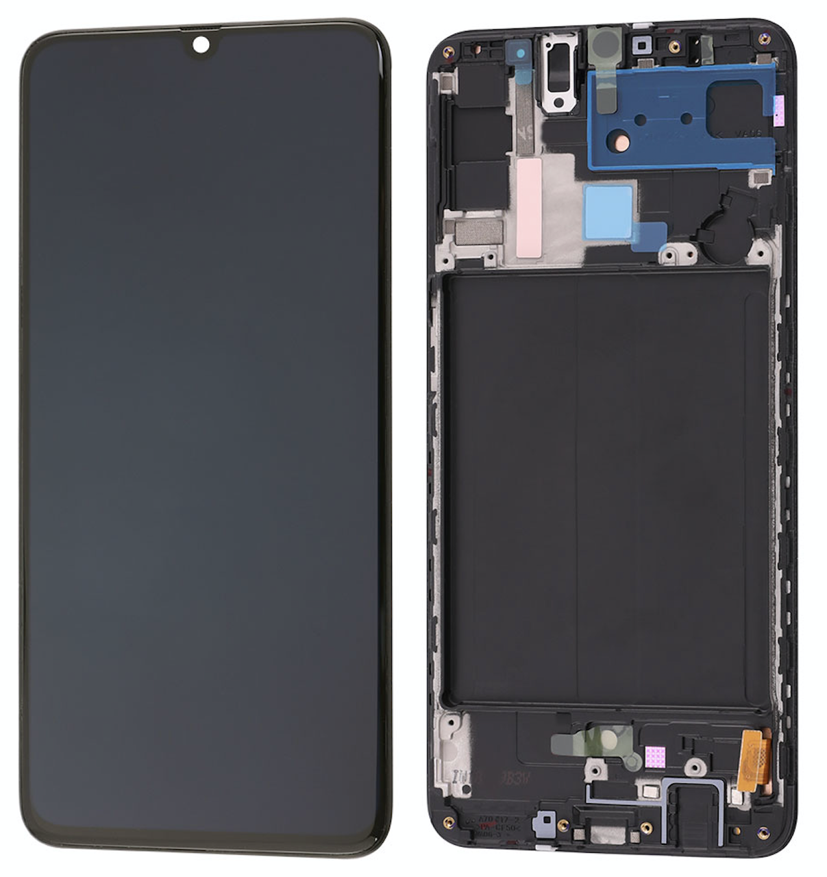 

Дисплей (экран) для Samsung A707F Galaxy A70s + тачскрин, черный, OLED, копия хорошего качества, с передней High Copy