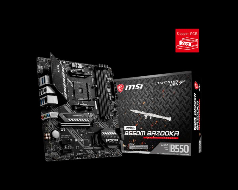 

MSI MAG B550M Bazooka (MAG B550M Bazooka)