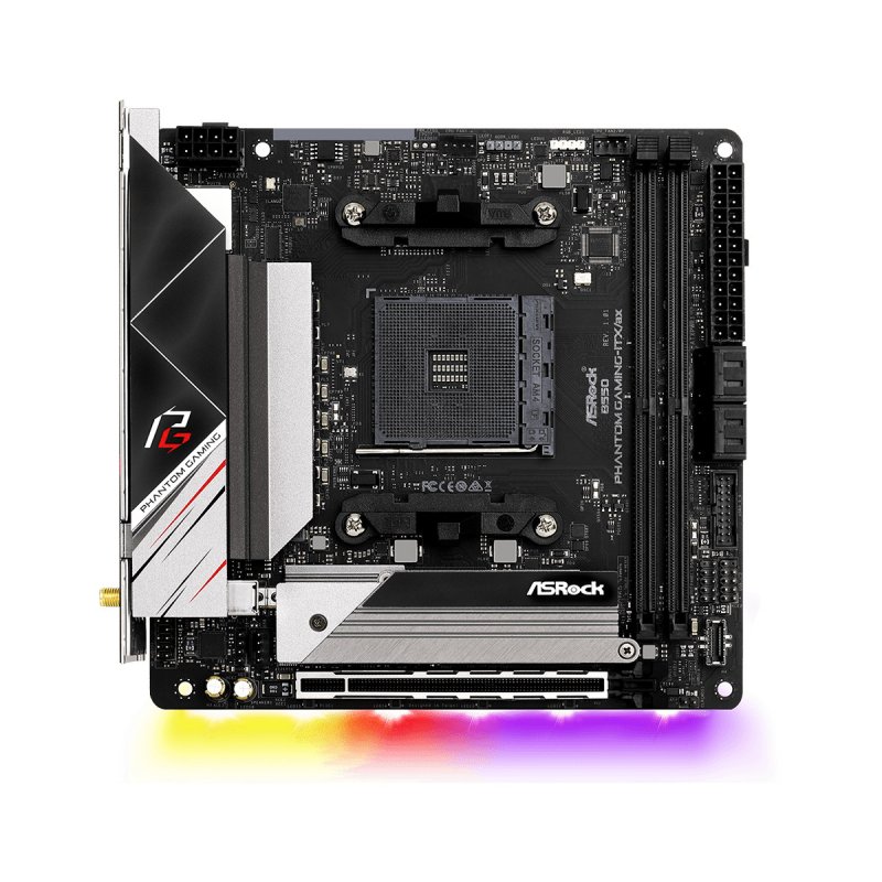 

Материнская плата ASRock B550 PHANTOM GAMING-ITX/AX (B550 PHANTOM GAM-ITX/AX)