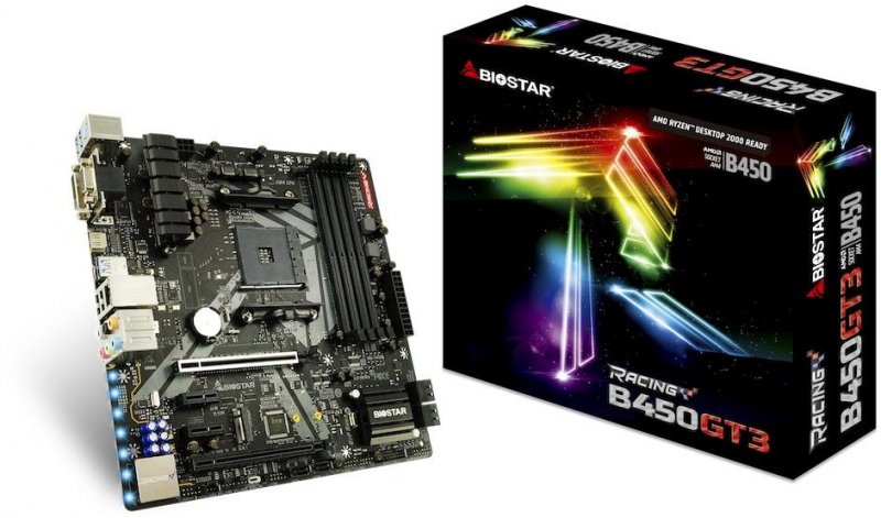 

Материнская плата Biostar B450GT3 (B450GT3)