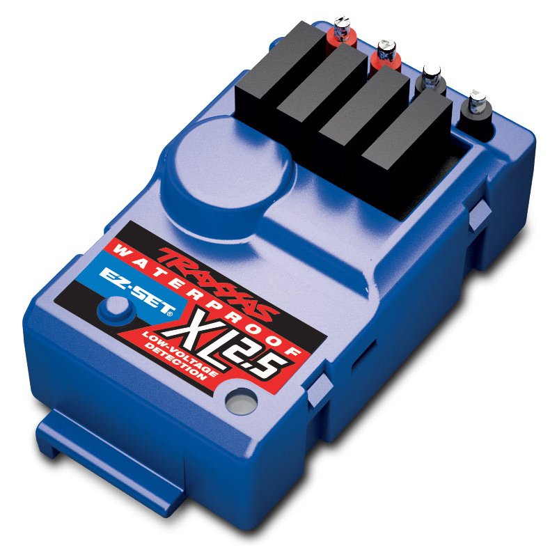 

Регулятор оборотов Traxxas ESC XL-2.5 Waterproof 4,8-8,4В LiPO 2S / NiMH 4-7 cells (3024R)