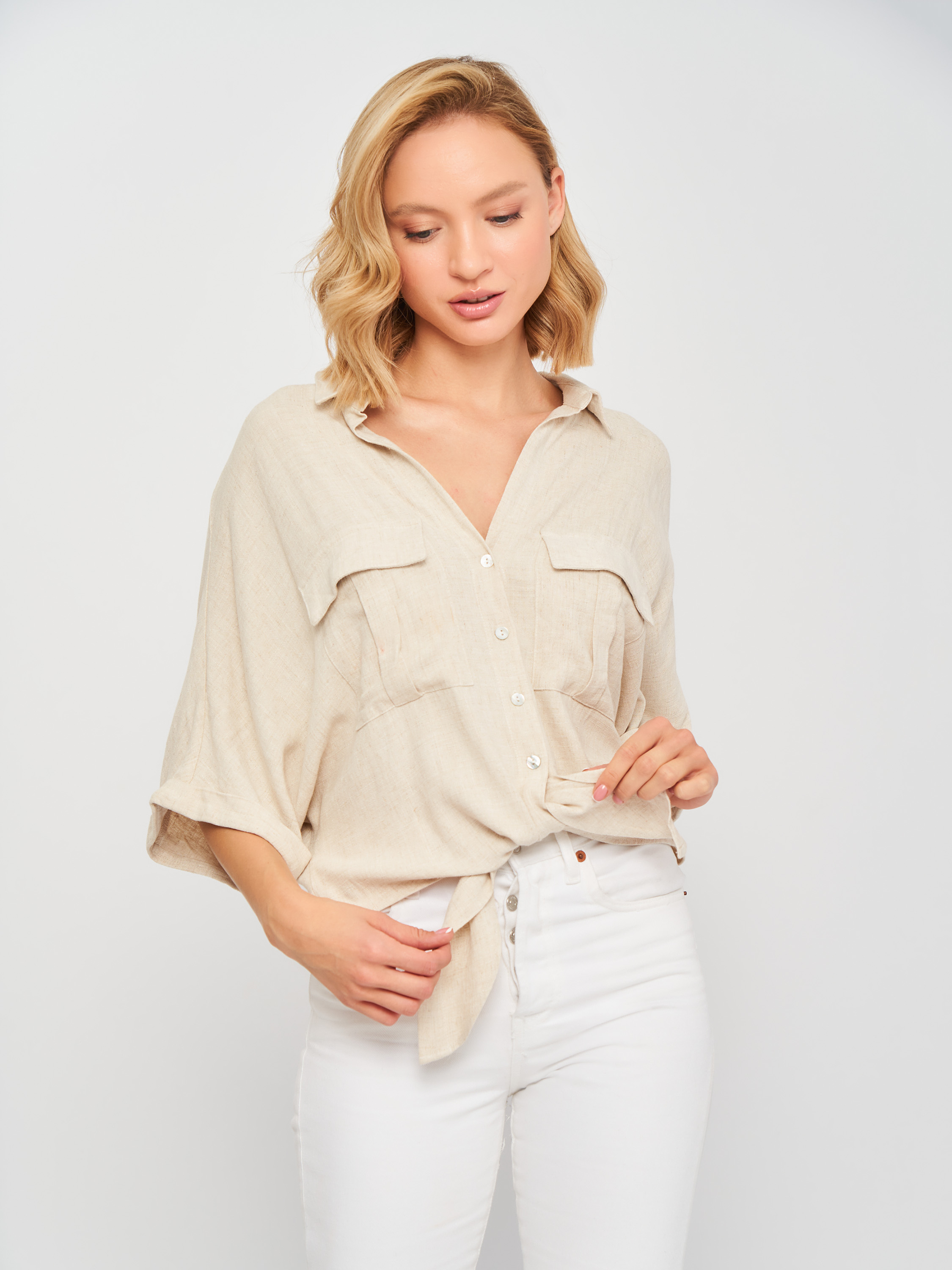 

Блузка Bershka 5806/962/746 L Белая