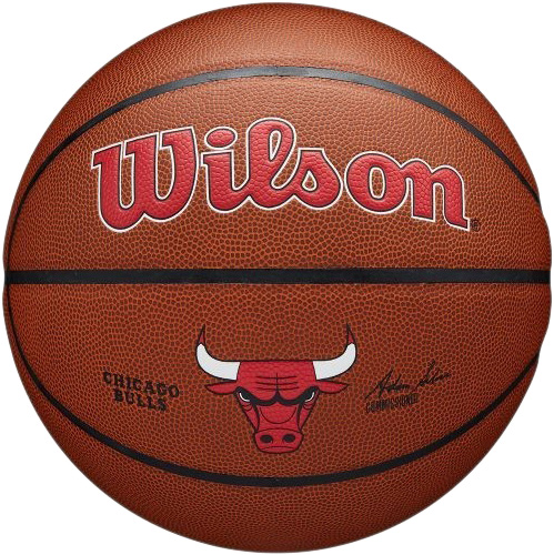 

Мяч баскетбольный Wilson NBA Team Composite Chicago Bulls Size 7 (WTB3100XBCHI)