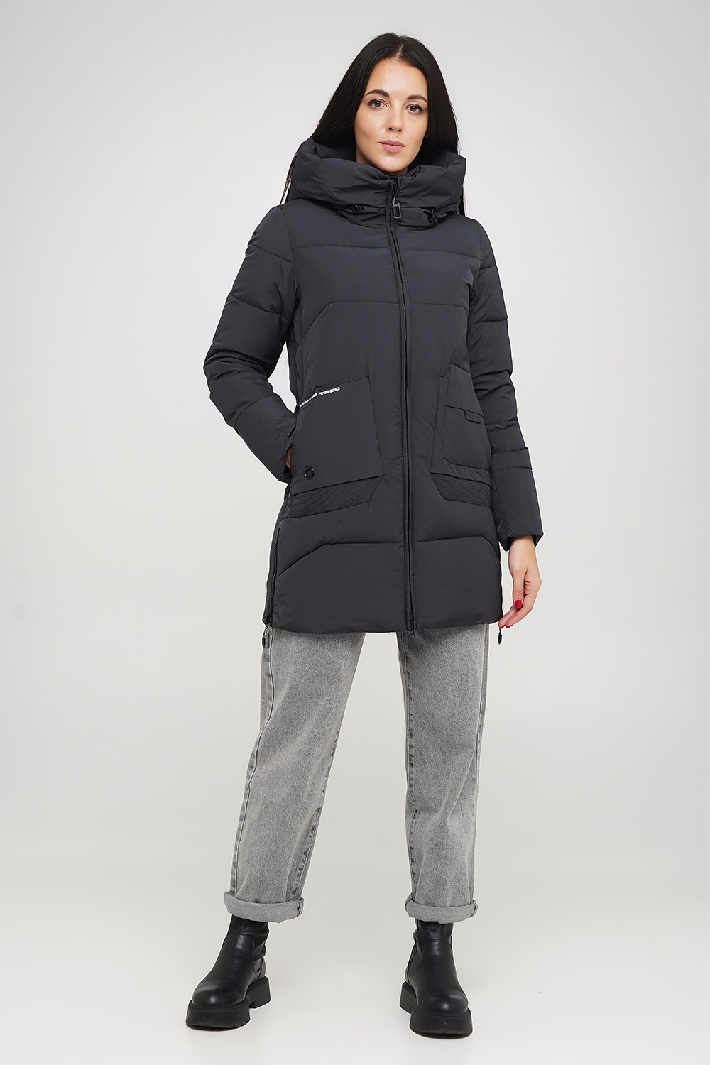 

Куртка зимняя Meajiateer 2196 серый 28 XXL (р)