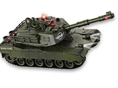 

Танк на радиоуправлении 0163 свет, звук, аккумулятор 4.8 V, минифигурка