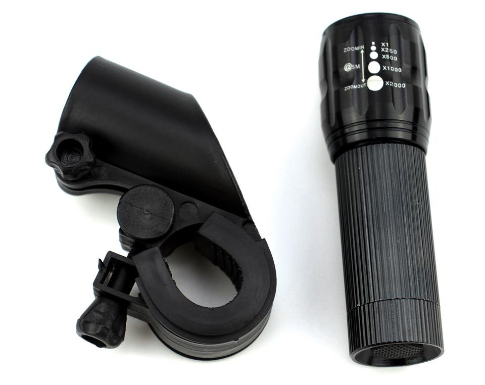 

Фара велосипедная CATEYE CREE Q5 Черная ZK67