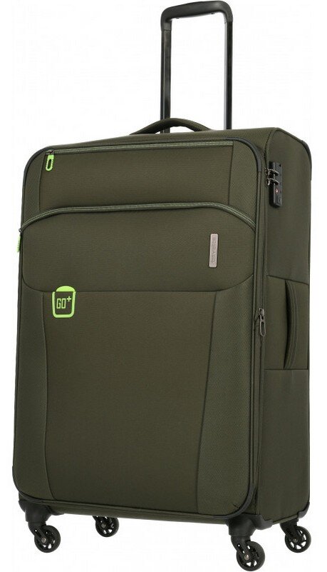 

Валіза на 4 колесах велика Travelite GO Khaki TL090549-86 L хакі